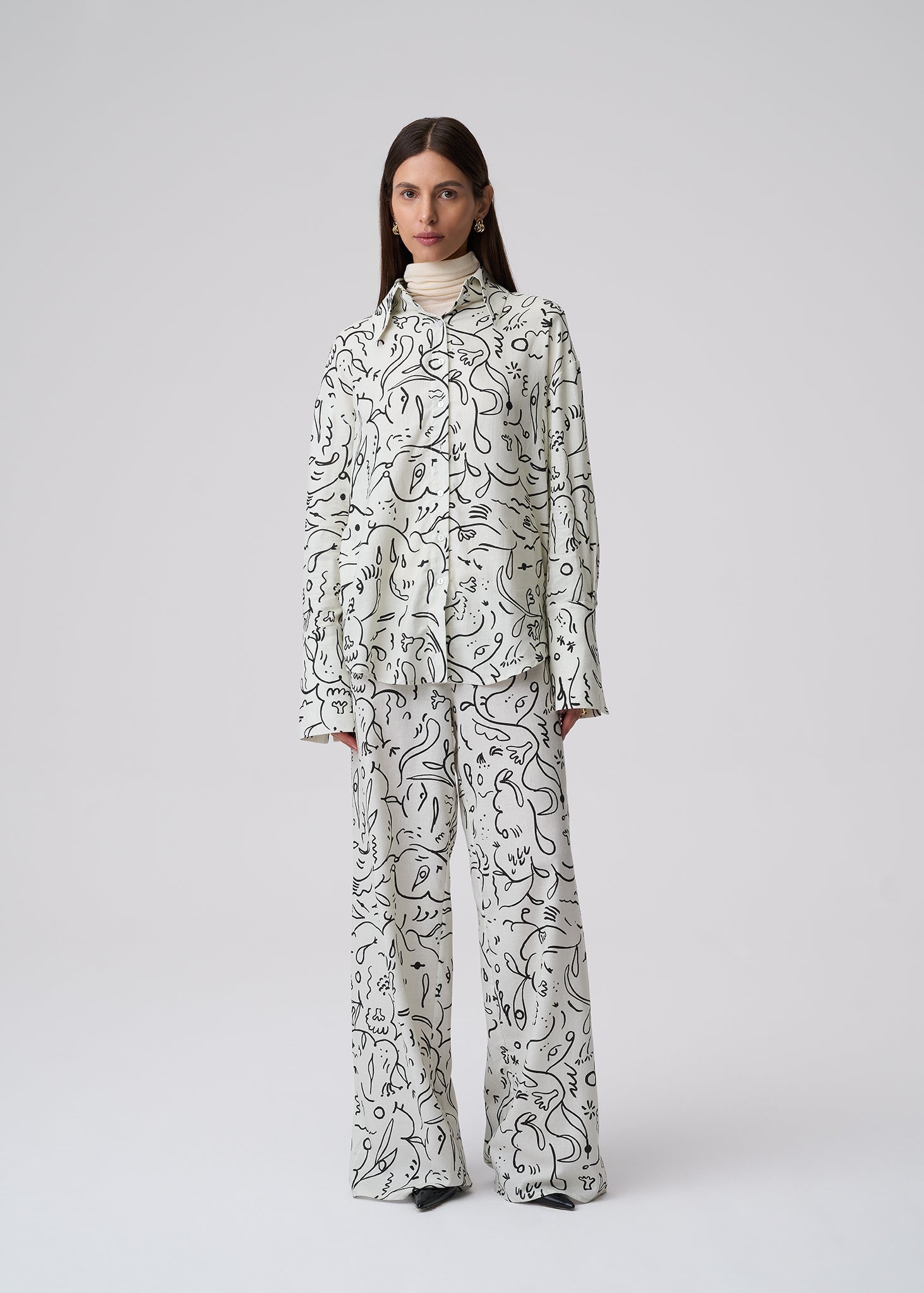 Ana&Co™ SPODNIE WANDA PRINT