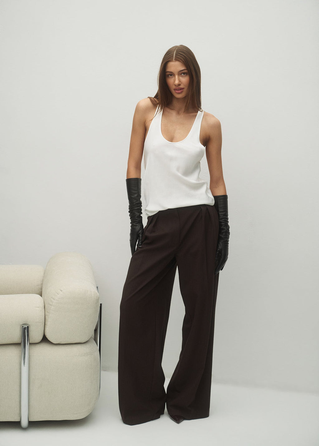 Ana&Co™ SPODNIE TYLA BROWN