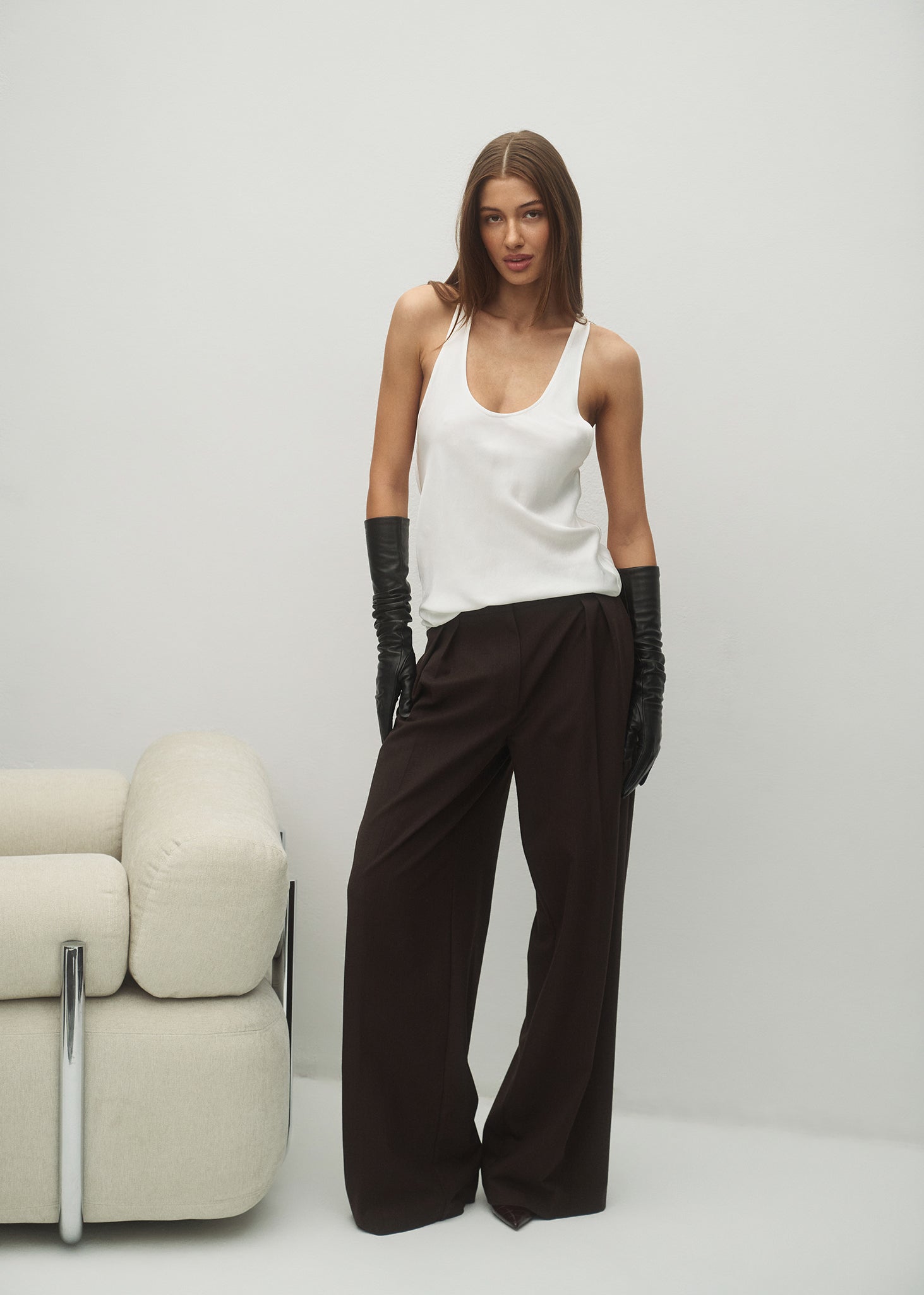 Ana&Co™ SPODNIE TYLA BROWN