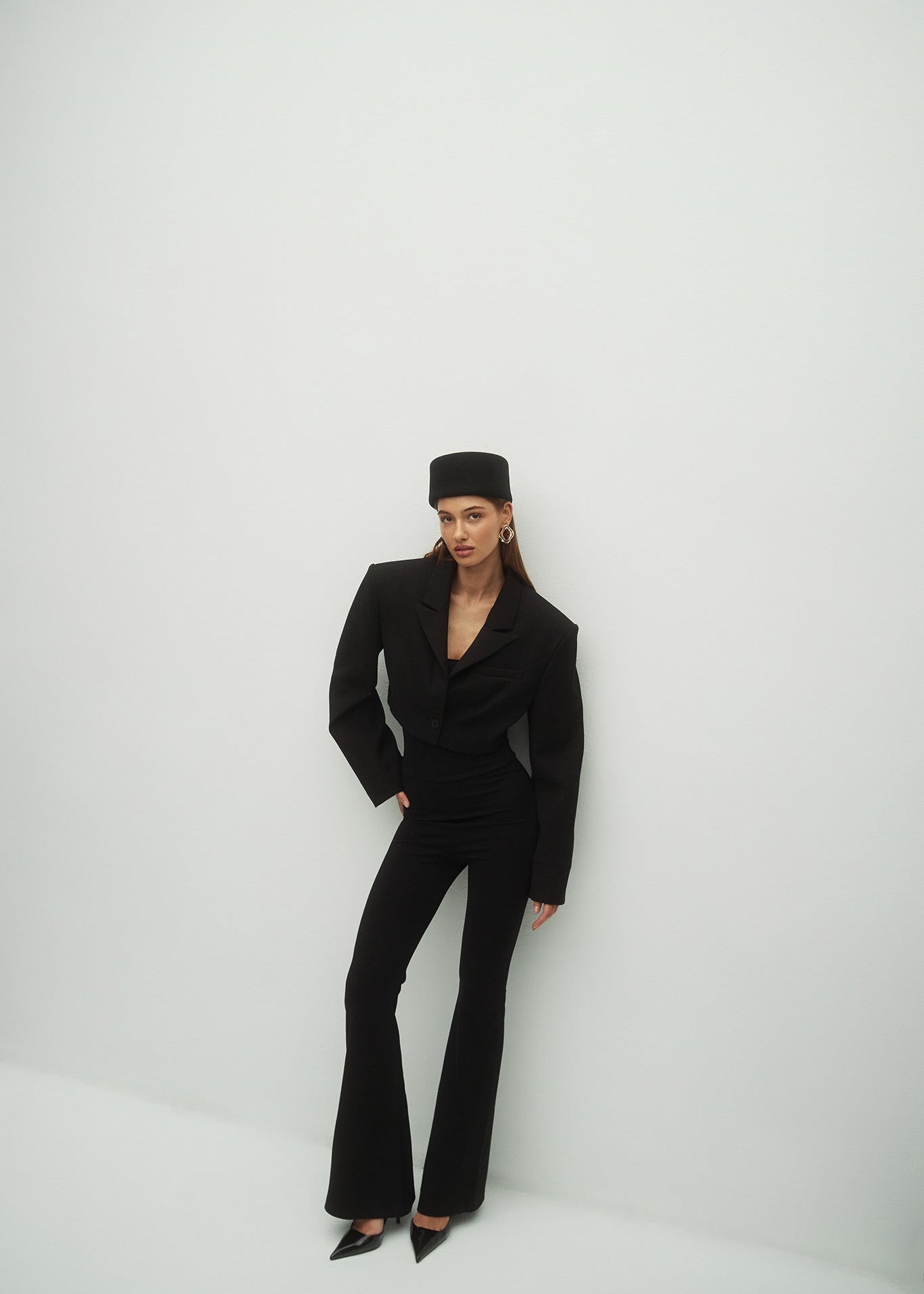 Ana&Co™ KOMBINEZON MARTINE FLARE BLACK