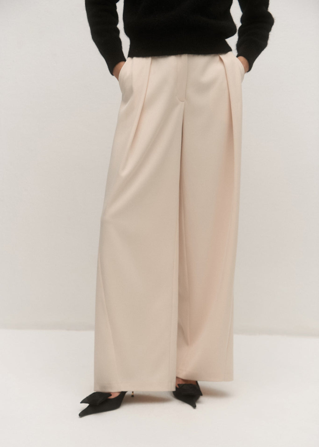 Ana&Co™ SPODNIE SUZANNE ECRU
