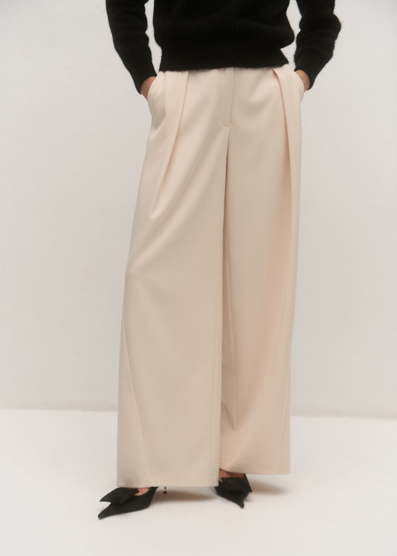 Ana&Co™ SPODNIE SUZANNE ECRU