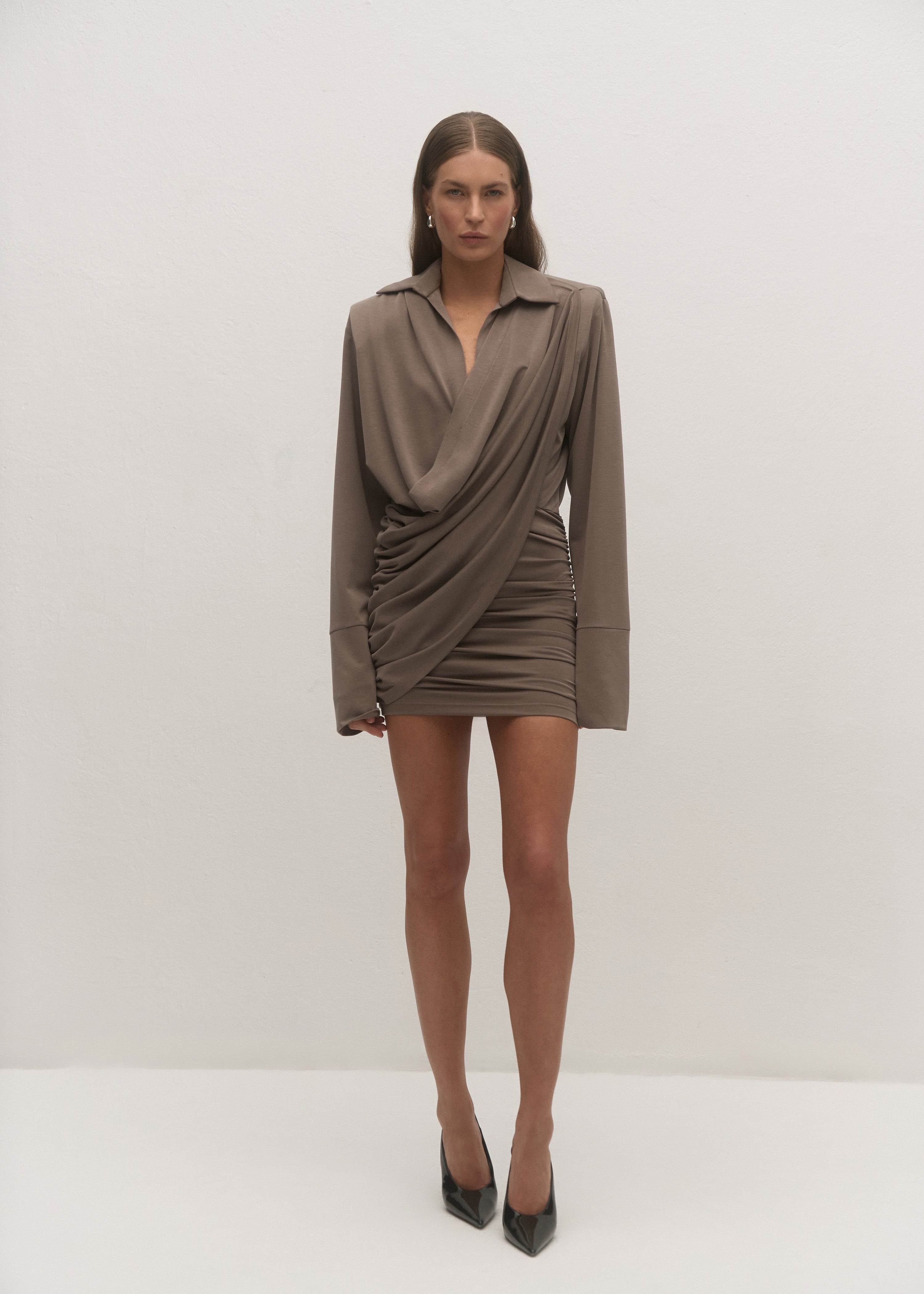 Ana&Co™ SUKIENKA FLORENCE TAUPE