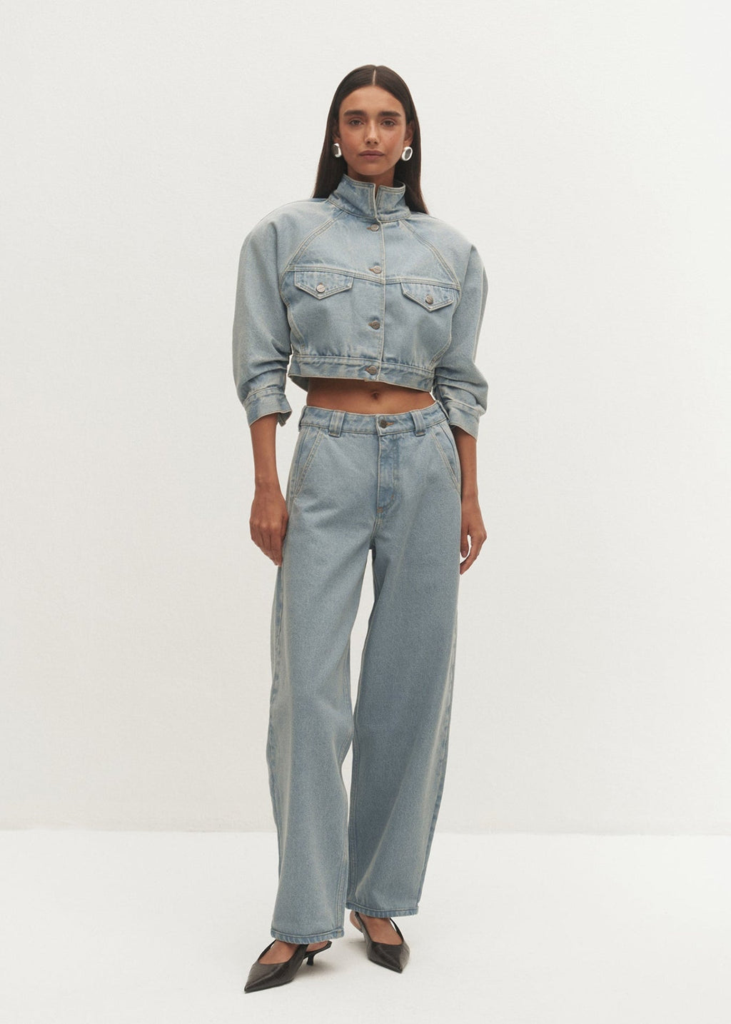Ana&Co™ KURTKA DRIES LIGHT BLUE
