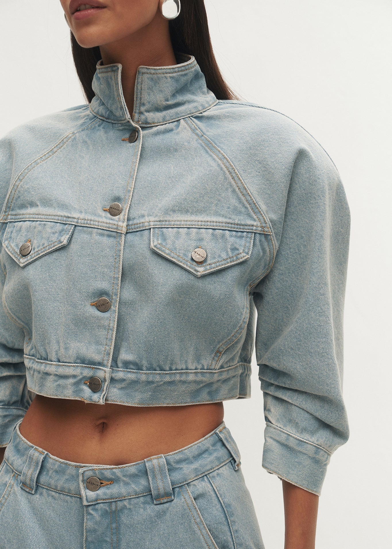Ana&Co™ KURTKA DRIES LIGHT BLUE