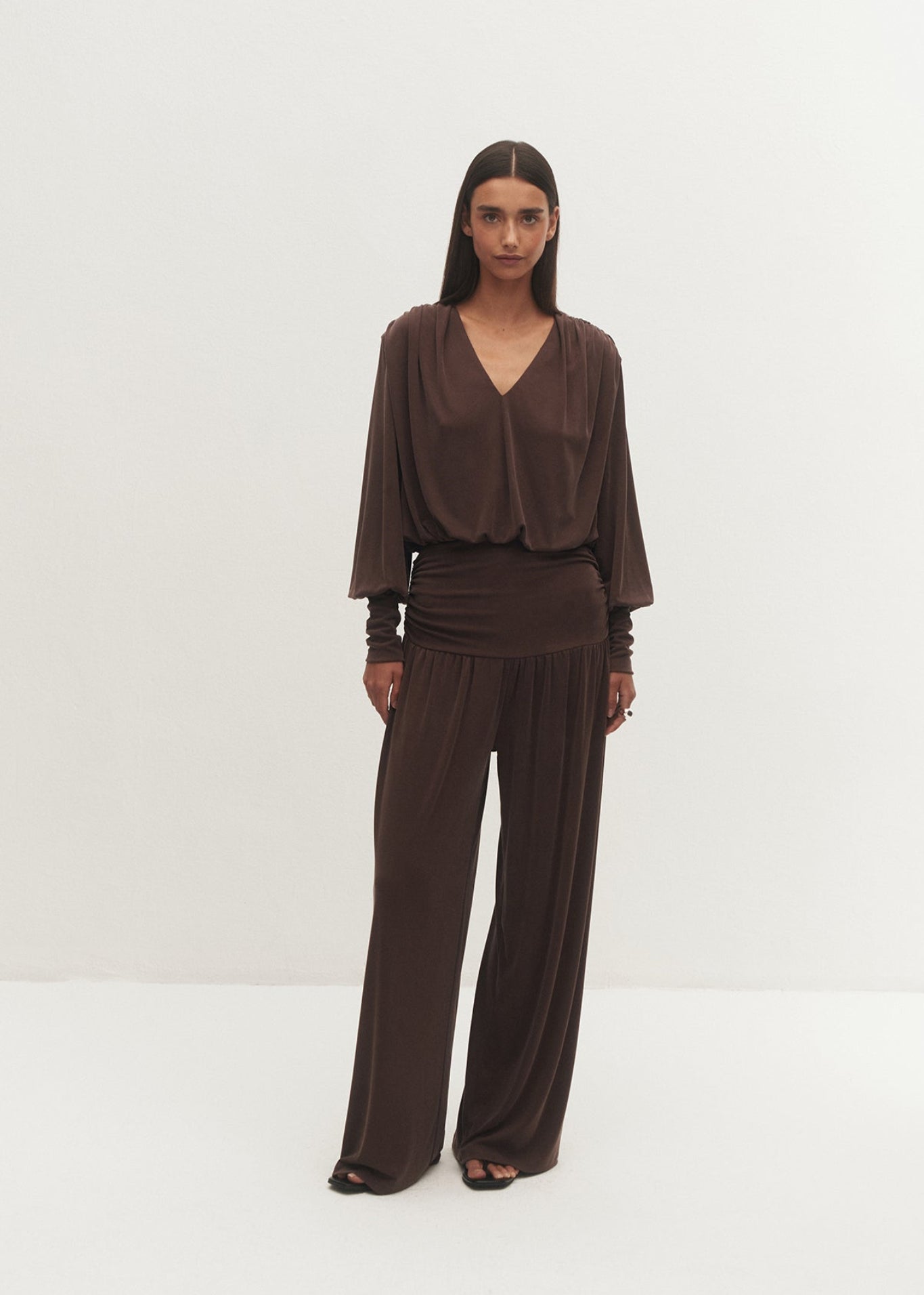 Ana&Co™ SPODNIE NORE BROWN