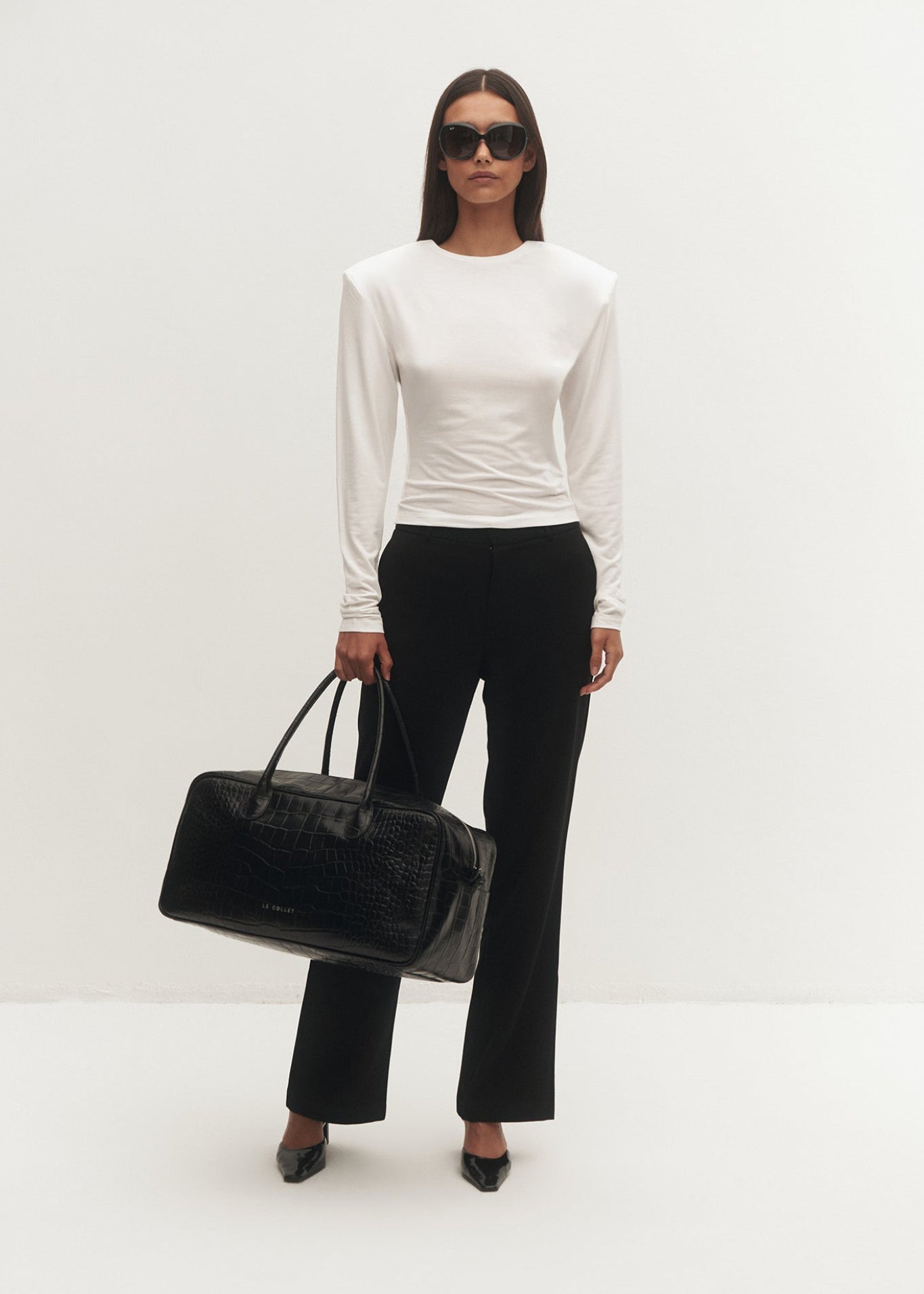 Ana&Co™ SPODNIE ZULIA TWILL BLACK