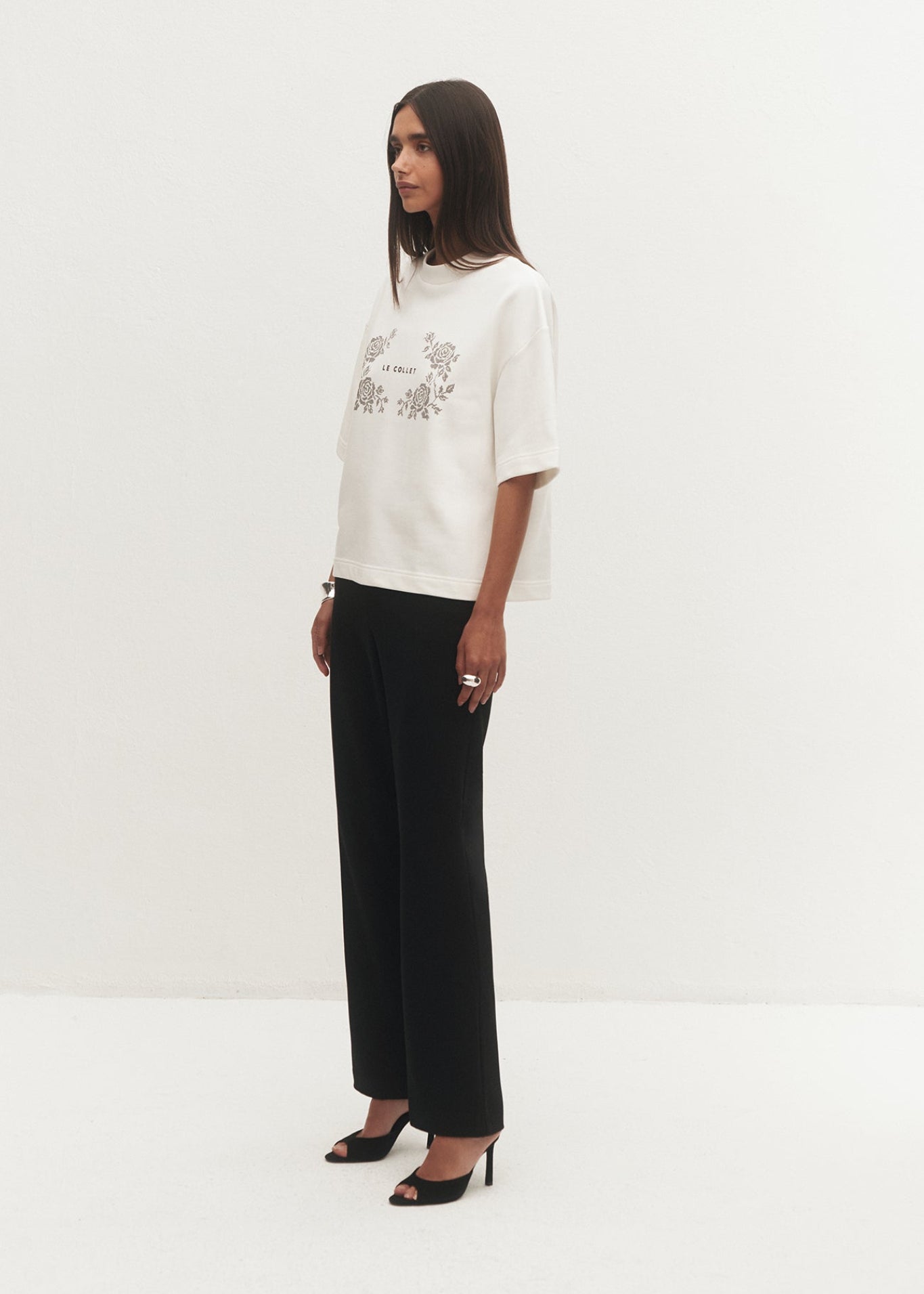 Ana&Co™ SPODNIE ZULIA TWILL BLACK