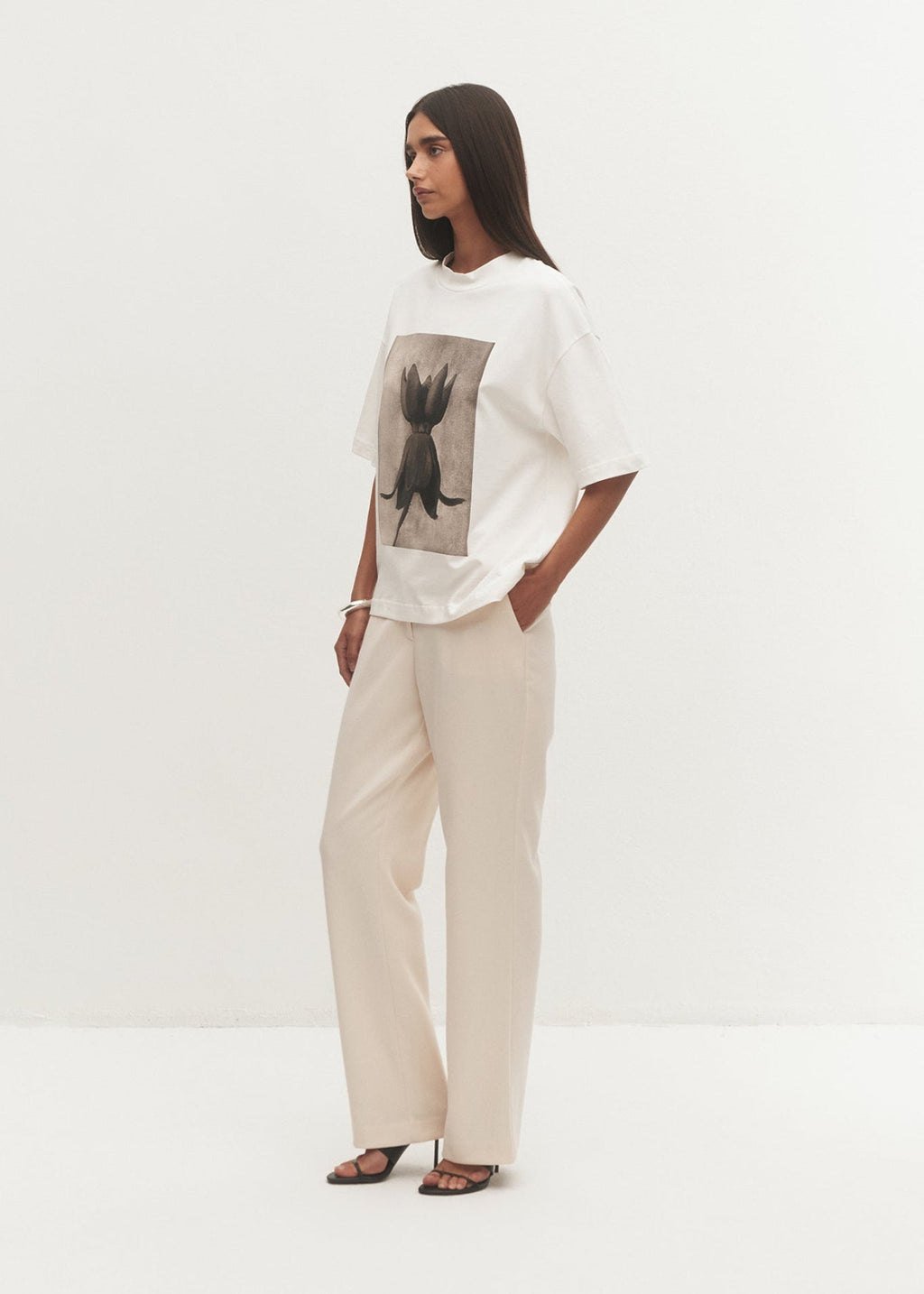 Ana&Co™ SPODNIE ZULIA TWILL ECRU