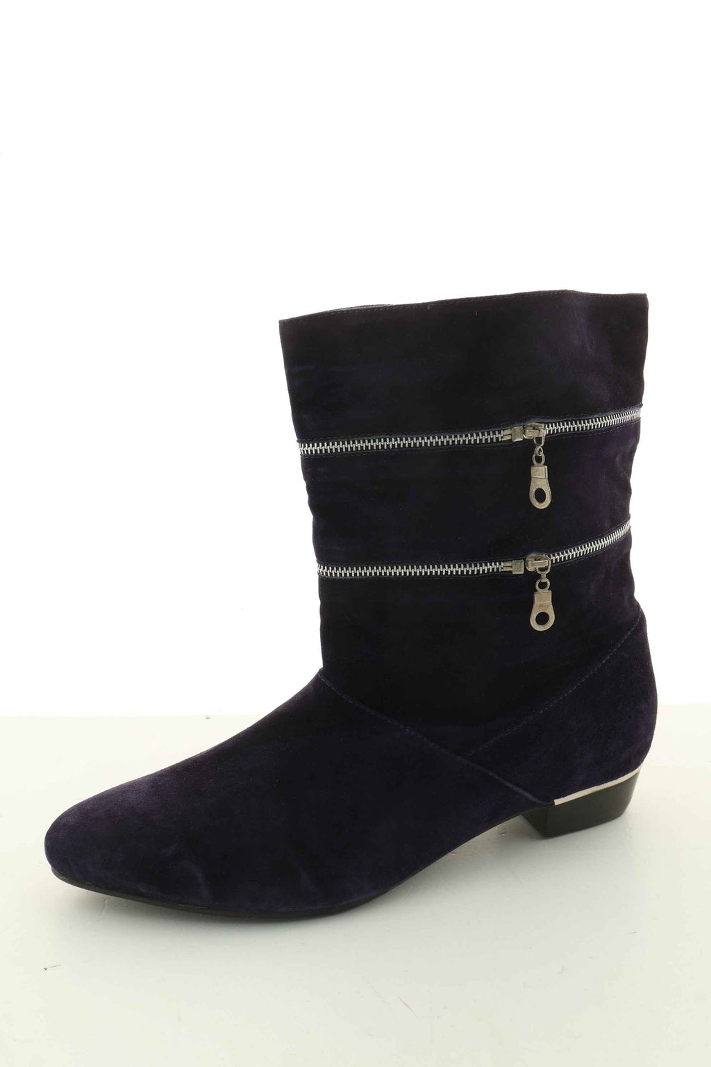 Ana&Co™ Buty fioletowe zamsz