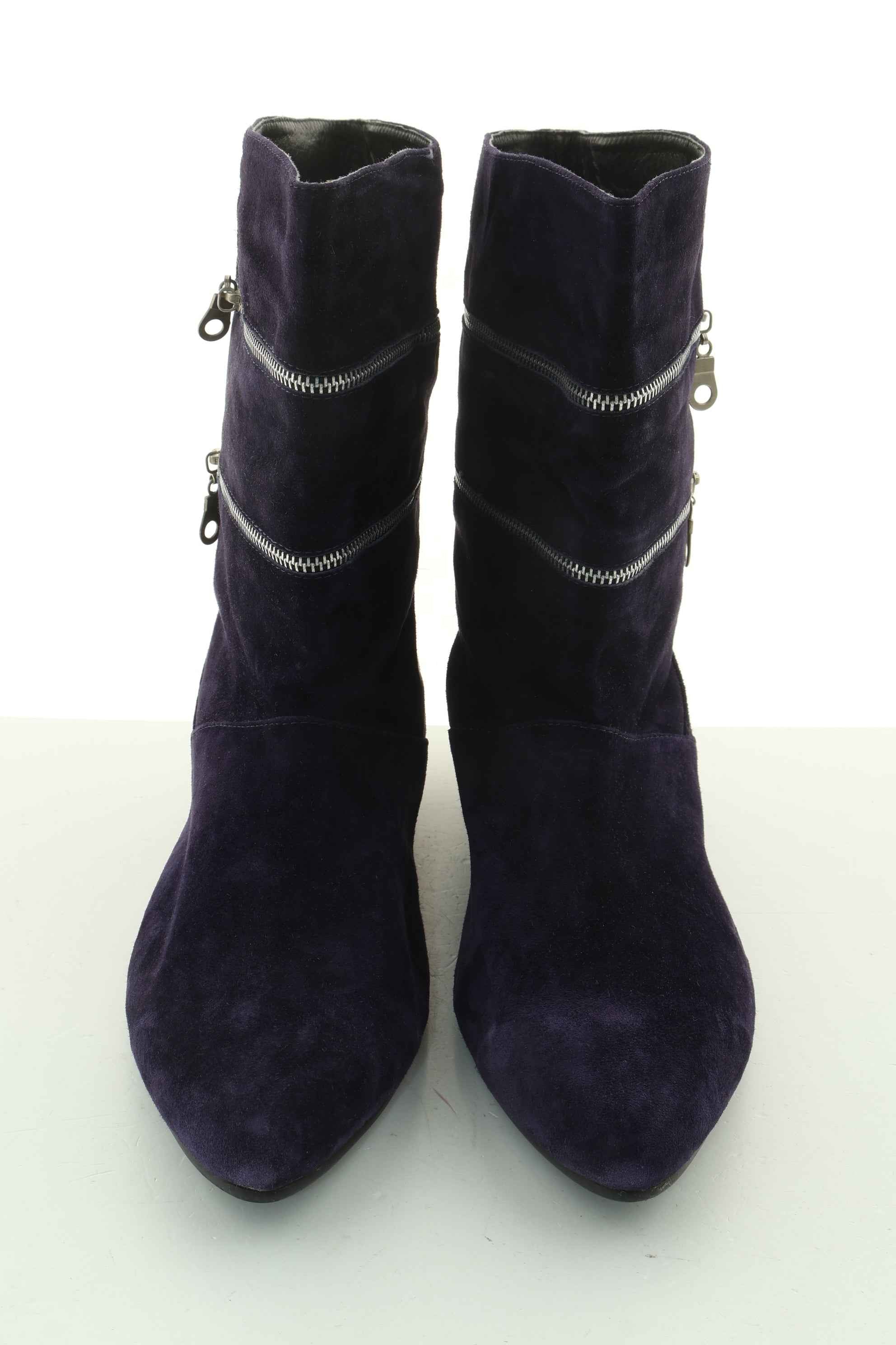Ana&Co™ Buty fioletowe zamsz