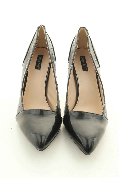 Ana&Co™ Buty czarne wzorek