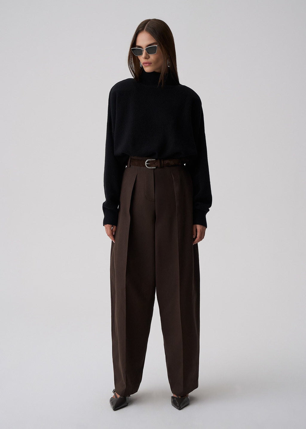Ana&Co™ SPODNIE AMADEUS BROWN