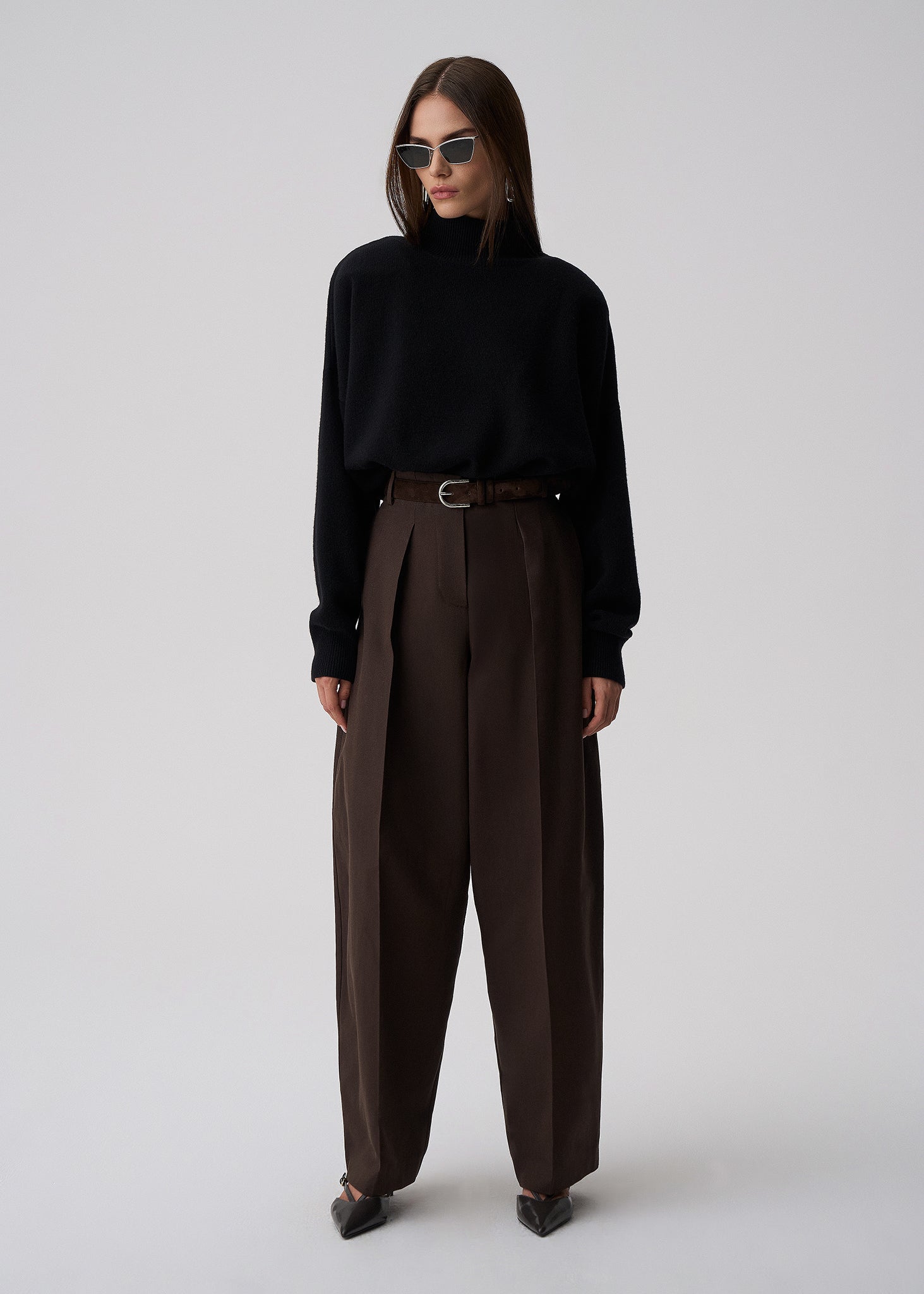 Ana&Co™ SPODNIE AMADEUS BROWN