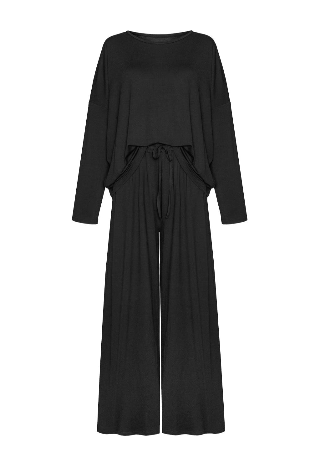 Ana&Co™ SPODNIE TONIA BAMBOO BLACK